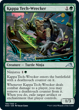 Kappa Tech-Wrecker - Kamigawa Neon Dynasty Spoiler