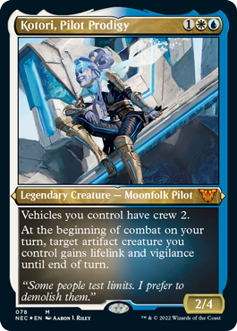 Kotori, Pilot Prodigy - Kamigawa Neon Dynasty Spoiler