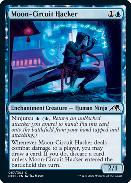 Moon-Circuit Hacker - Kamigawa Neon Dynasty Spoiler