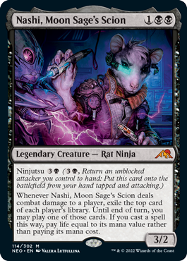 Nashi, Moon Sage's Scion - Kamigawa Neon Dynasty Spoiler