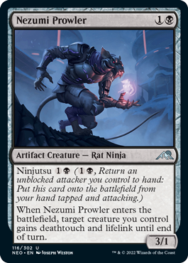 Nezumi Prowler - Kamigawa Neon Dynasty Spoiler