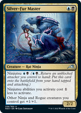 Silver-Fur Master - Kamigawa Neon Dynasty Spoiler