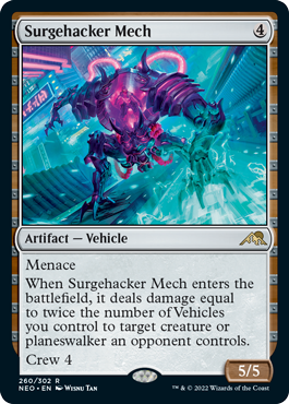 Surgehacker Mech - Kamigawa Neon Dynasty Spoiler