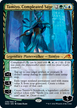 Tamiyo, Compleated Sage - Kamigawa Neon Dynasty Spoiler