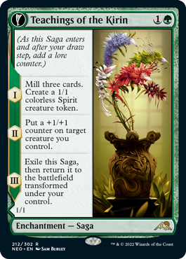 Teachings of the Kirin - Kamigawa Neon Dynasty Spoiler