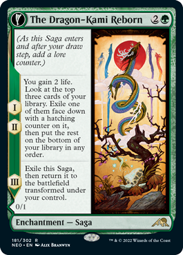 The Dragon-Kami Reborn - Kamigawa Neon Dynasty Spoiler