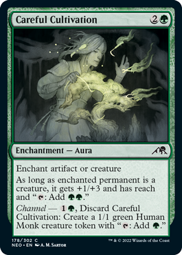 Careful Cultivation - Kamigawa Neon Dynasty Spoiler