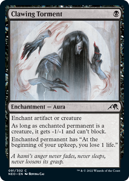 Clawing Torment - Kamigawa Neon Dynasty Spoiler