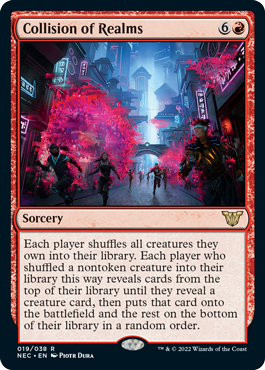 Collision of Realms - Kamigawa Neon Dynasty Commander Spoiler