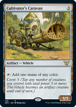 Cultivator's Caravan - Kamigawa Neon Dynasty Commander Spoiler