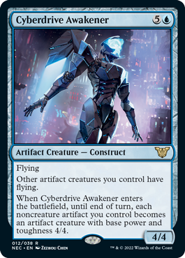 Cyberdrive Awakener - Kamigawa Neon Dynasty Commander Spoiler