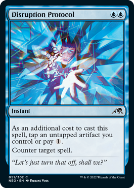 Disruption Protocol - Kamigawa Neon Dynasty Spoiler