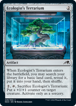 Ecologist's Terrarium - Kamigawa Neon Dynasty Spoiler