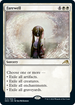 Farewell - Kamigawa Neon Dynasty Spoiler