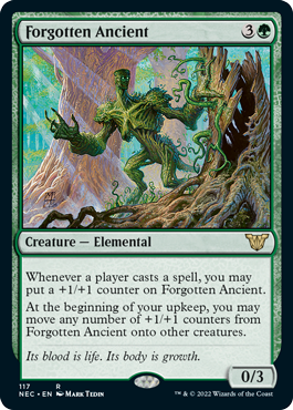 Forgotten Ancient - Kamigawa Neon Dynasty Commander Spoiler