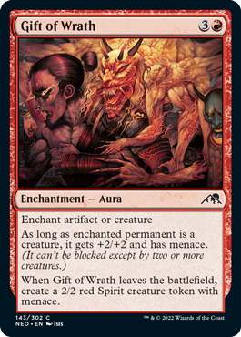 Gift of Wrath - Kamigawa Neon Dynasty Spoiler