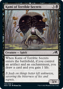 Kami of Terrible Secrets - Kamigawa Neon Dynasty Spoiler