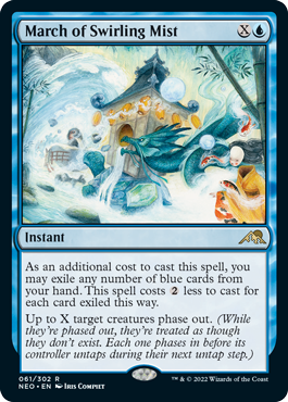 March of Swirling Mist - Kamigawa Neon Dynasty Spoiler