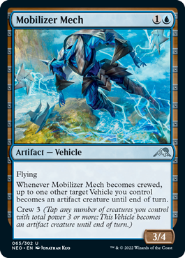 Mobilizer Mech - Kamigawa Neon Dynasty Spoiler