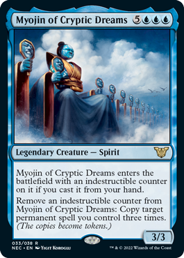 Myojin of Cryptic Dreams - Kamigawa Neon Dynasty Spoiler