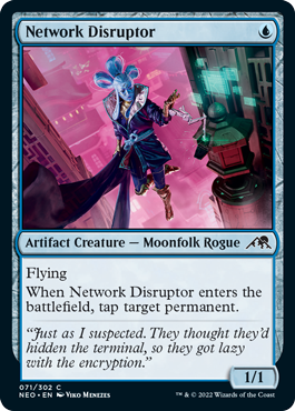 Network Disruptor - Kamigawa Neon Dynasty Spoiler