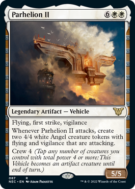 Parhelion II - Kamigawa Neon Dynasty Commander Spoiler