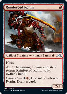 Reinforced Ronin - Kamigawa Neon Dynasty Spoiler