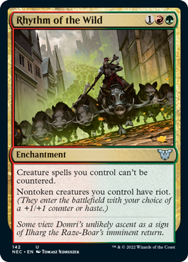 Rhythm of the Wild - Kamigawa Neon Dynasty Commander Spoiler