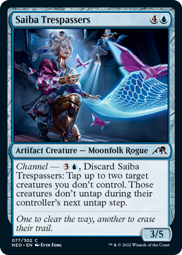 Saiba Trespassers - Kamigawa Neon Dynasty Spoiler