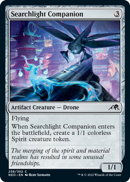 Searchlight Companion - Kamigawa Neon Dynasty Spoiler