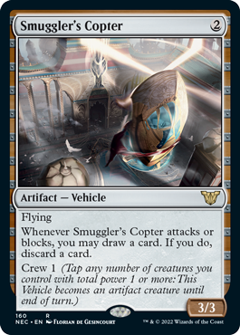 Smuggler's Copter - Kamigawa Neon Dynasty Commander Spoiler