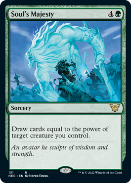 Soul's Majesty - Kamigawa Neon Dynasty Commander Spoiler