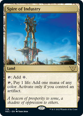 Spire of Industry - Kamigawa Neon Dynasty Commander Spoiler