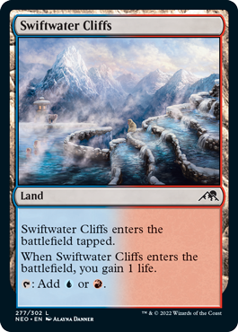 Swiftwater Cliffs - Kamigawa Neon Dynasty Spoiler