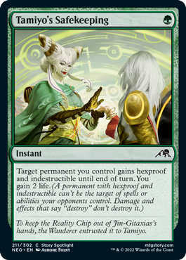 Tamiyo's Safekeeping - Kamigawa Neon Dynasty Spoiler