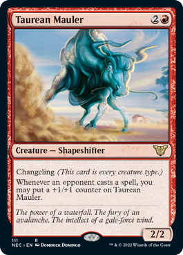 Taurean Mauler - Kamigawa Neon Dynasty Commander Spoiler