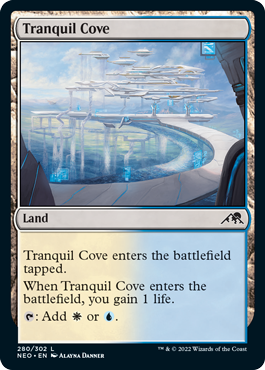 Tranquil Cove - Kamigawa Neon Dynasty Spoiler