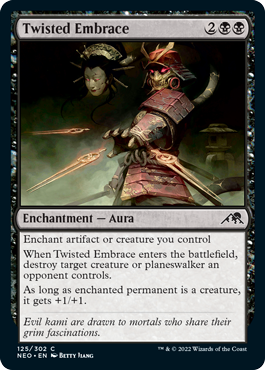 Twisted Embrace - Kamigawa Neon Dynasty Spoiler