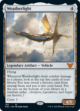 Weatherlight - Kamigawa Neon Dynasty Commander Spoiler