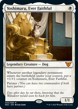 Yoshimaru, Ever Faithful - Kamigawa Neon Dynasty Spoiler