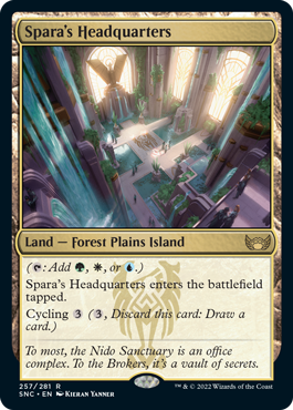Spara's Headquarters - Streets of New Capenna Spoiler