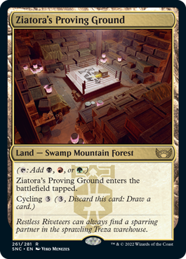 Ziatora's Proving Ground - Streets of New Capenna Spoiler