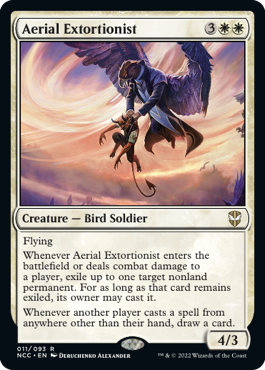 Aerial Extortionist - Streets of New Capenna Commander Spoiler