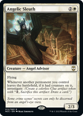 Angelic Sleuth - Streets of New Capenna Commander Spoiler