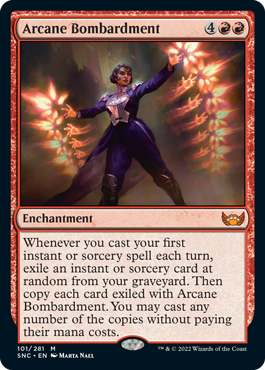 Arcane Bombardment - Streets of New Capenna Spoiler