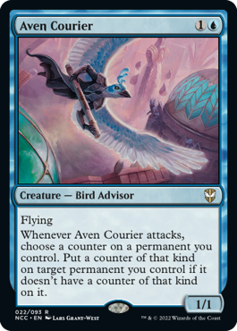 Aven Courier - Streets of New Capenna Commander Spoiler