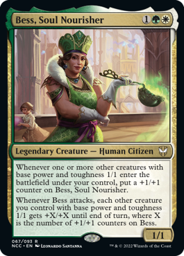 Bess, Soul Nourisher - Streets of New Capenna Commander Spoiler
