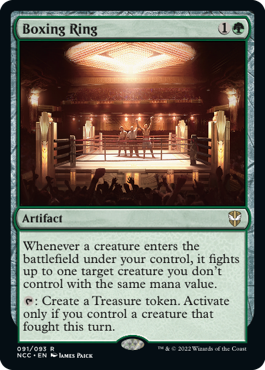 Boxing Ring - Streets of New Capenna Commander Spoiler
