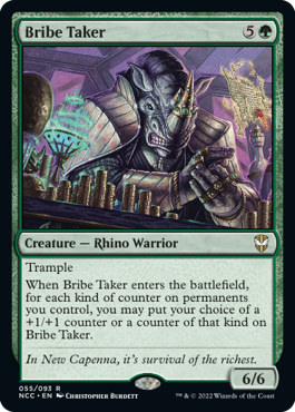Bribe Taker - Streets of New Capenna Commander Spoiler