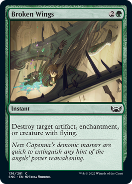 Broken Wings - Streets of New Capenna Spoiler